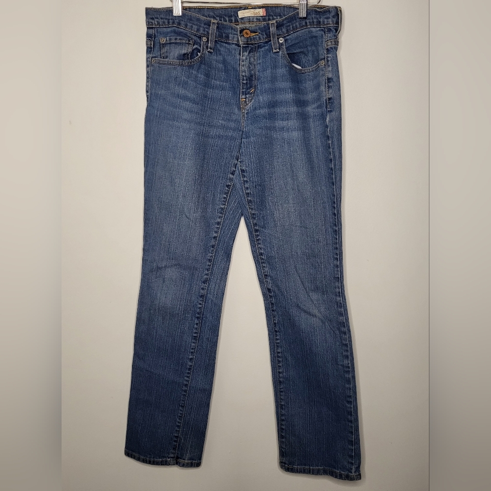 Levi’s 505 Straight Leg Jeans Size 8 Medium Wash Classic Mid Rise 31”